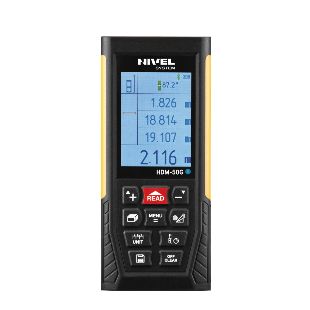 Rangefinder with a green beam Nivel System HDM-50G | Great Price | Online Store - Norwit.pl