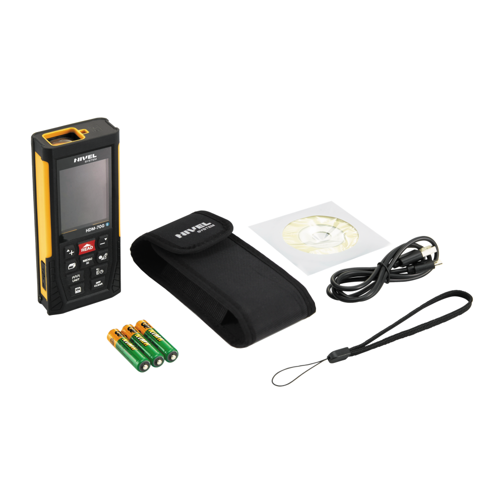 Rangefinder with green beam Nivel System HDM-70G | Great Price | Online Store - Norwit.pl