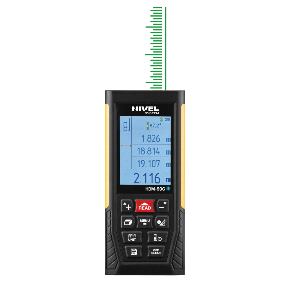 Dalmierz z zieloną wiązką Nivel System HDM-90G | Dobra Cena | Sklep Online - Norwit.pl