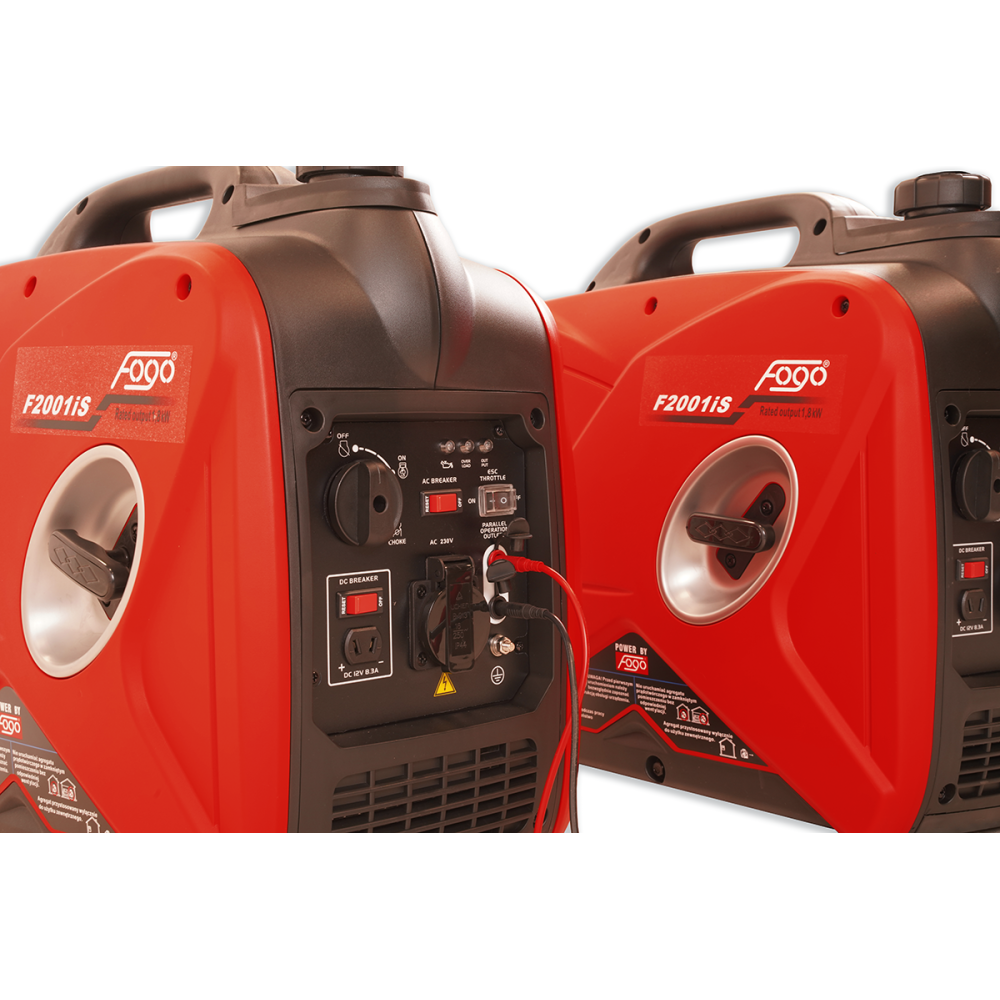 Fogo single-phase generator set 2 x F2001iS Combo inverter generator set | Great Price | Online Store - Norwit.pl