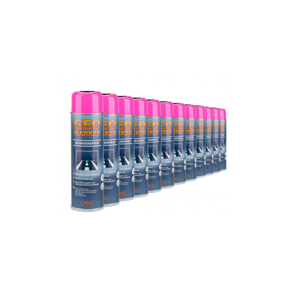 360° reflective marking paint, pink 12 pcs. | Great Price | Online Store - Norwit.pl
