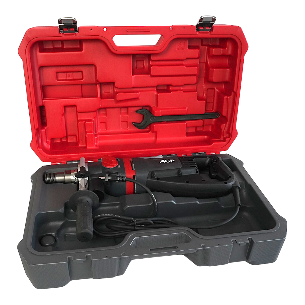 Kompletna wiertnica z mikroudarem AGP DM52D ze statywem AS200 | Dobra Cena | Sklep Online - Norwit.pl