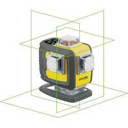 Construction laser Nivel System CL4D-G - KIT tripod SJJ-M1 EX sensor CLS-300 + staff LS-24 | Great Price | Online Store - Norwit.pl