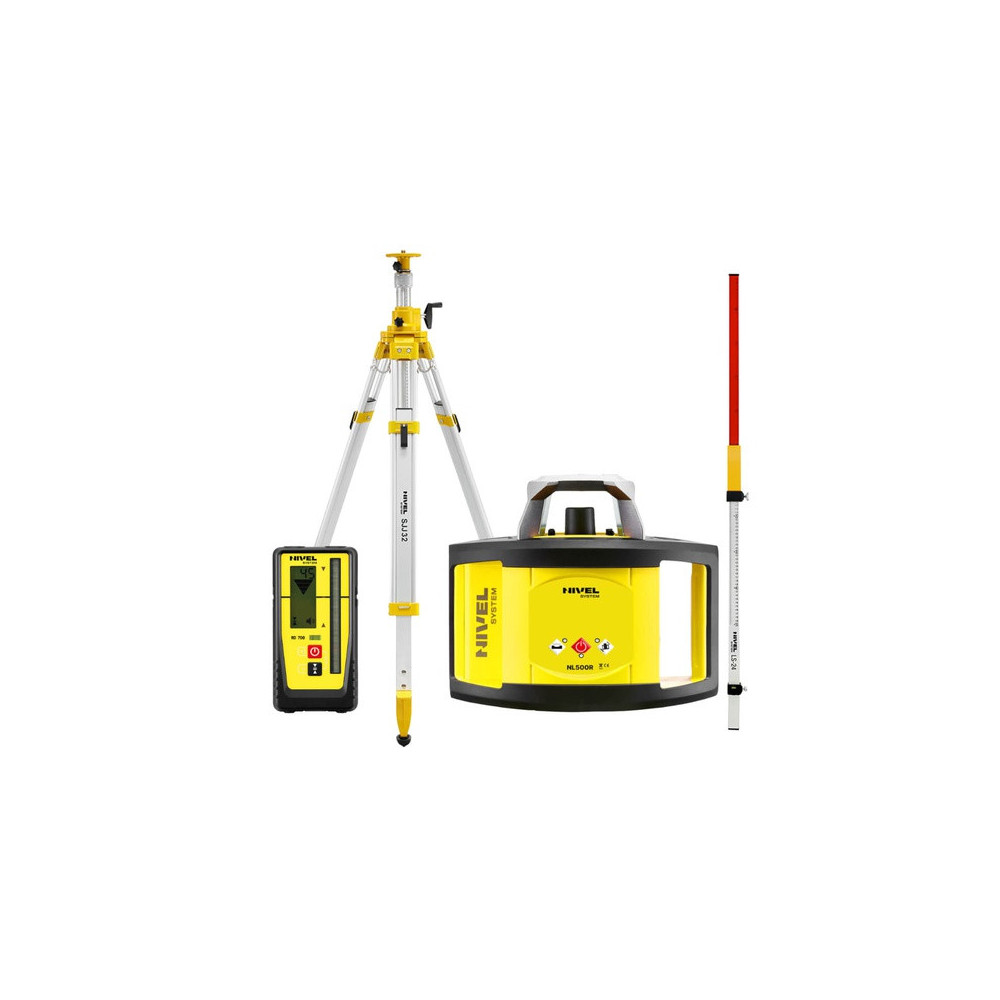 Niwelator laserowy Nivel System NL500R DIGITAL - ZESTAW   łata LS-24   statyw SJJ32 | Dobra Cena | Sklep Online - Norwit.pl