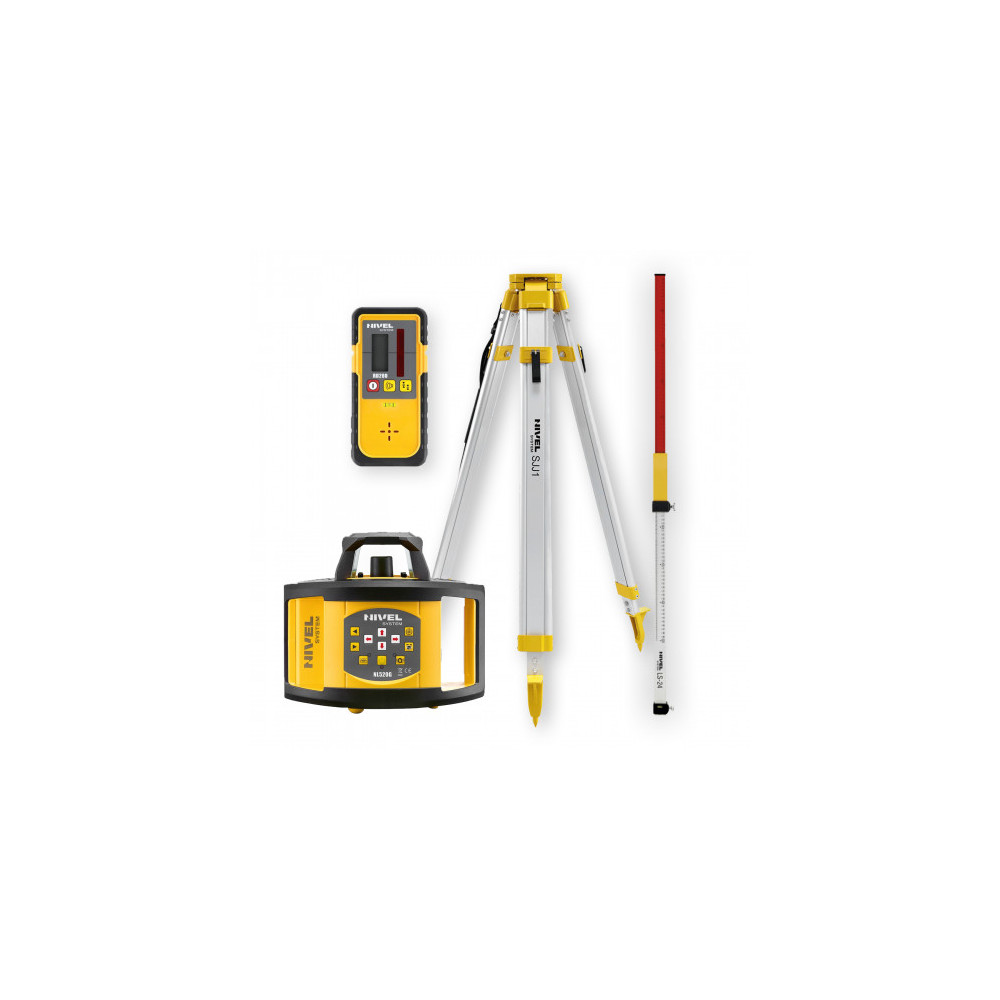 Laser leveler Nivel System NL520G - KIT Staff LS-24 tripod SJJ1 | Great Price | Online Store - Norwit.pl