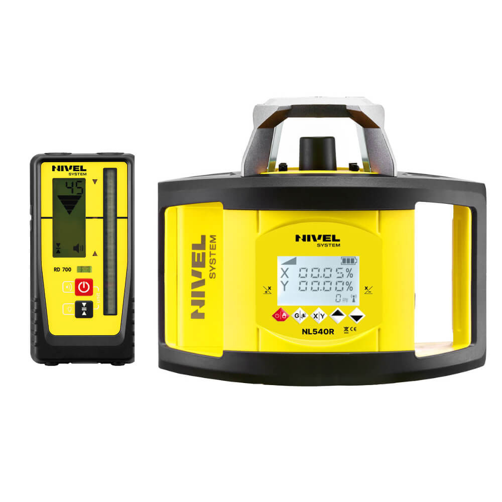 Nivel System NL540R DIGITAL Red Rotary Self-Leveling Laser Level