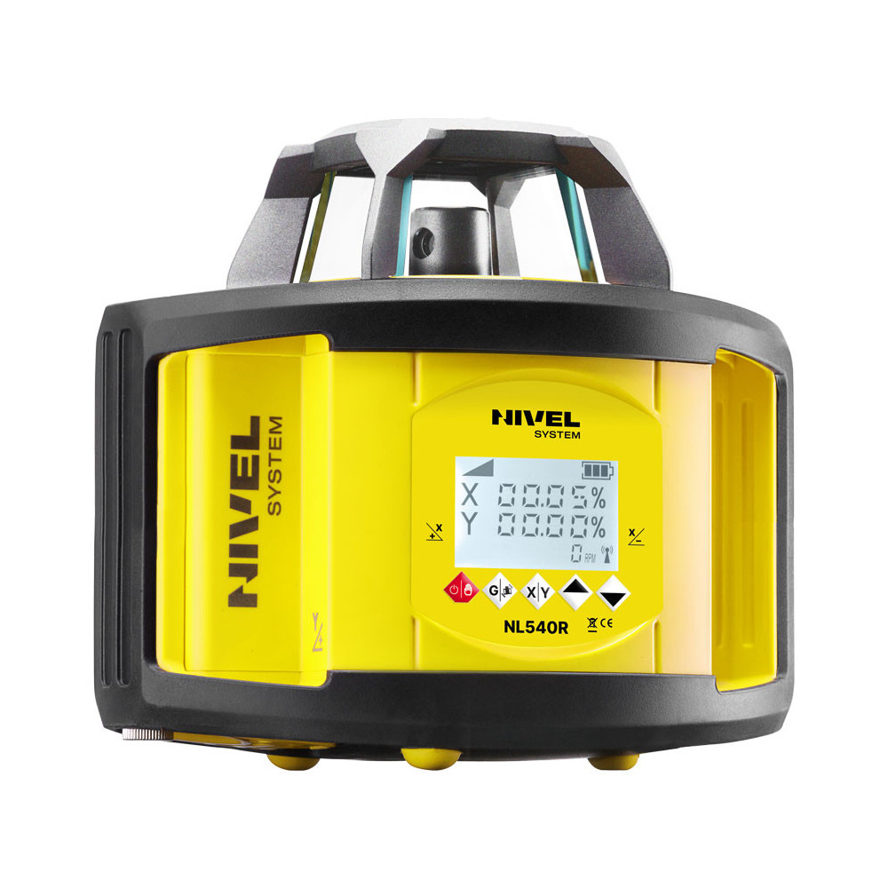 Nivel System NL540R DIGITAL red rotary self-leveling laser leveler | Great Price | Online Store - Norwit.pl