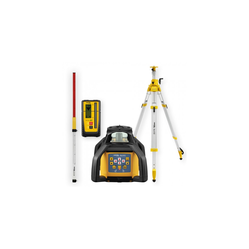 Laser Level Nivel System NL600G DIGITAL - KIT Staff LS-24 Tripod SJJ32