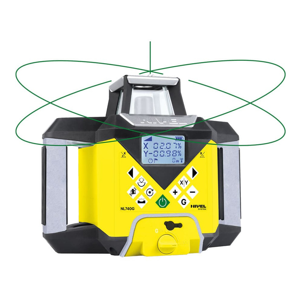 Laser leveler Nivel System NL740G DIGITAL green | Great Price | Online Store - Norwit.pl