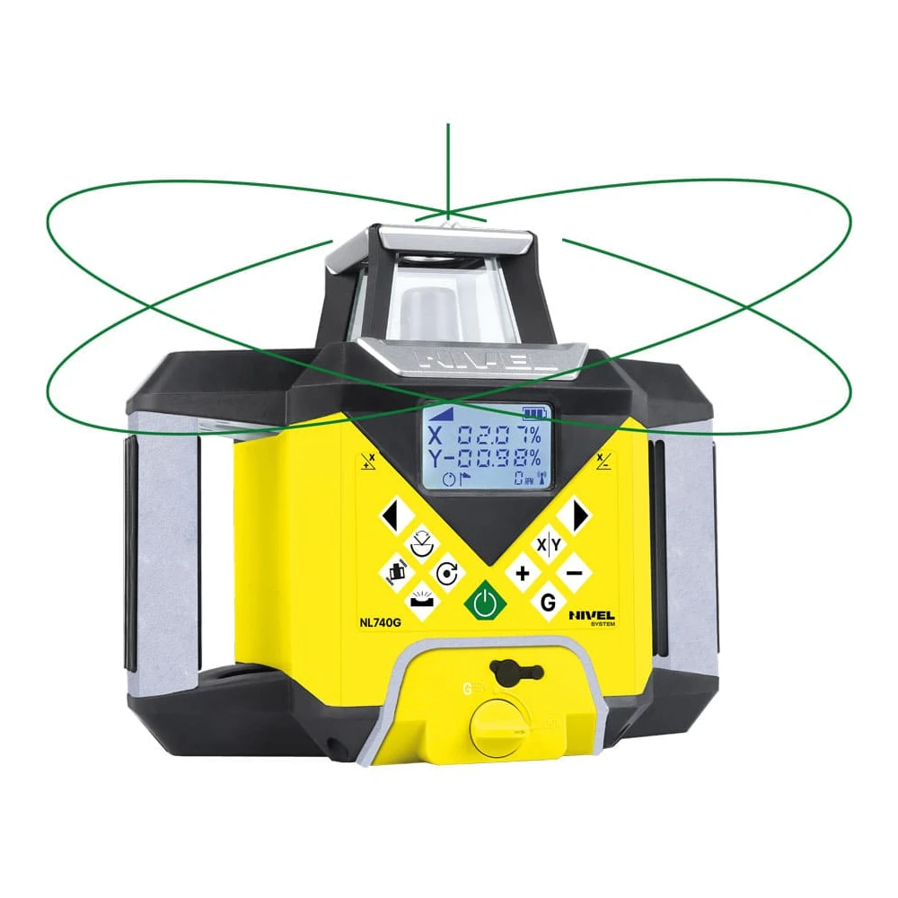 Laser leveler Nivel System NL740G DIGITAL green | Great Price | Online Store - Norwit.pl