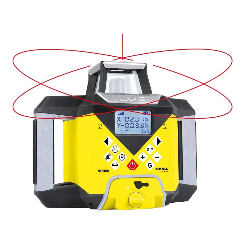 Niwelator laserowy Nivel System NL740R DIGITAL - ZESTAW statyw SJJ32 łata LS24 | Dobra Cena | Sklep Online - Norwit.pl