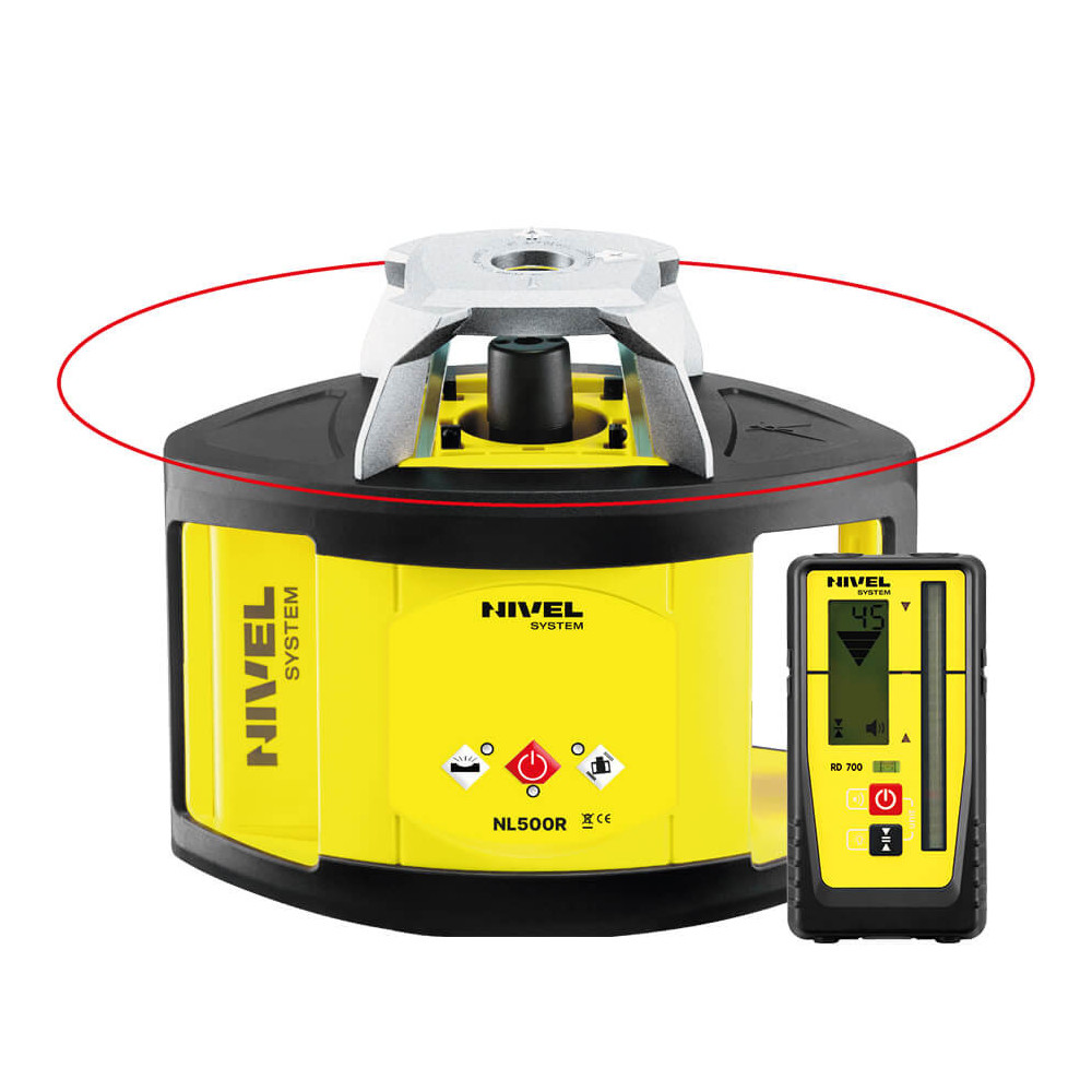 Niwelator laserowy rotacyjny Nivel System NL500R DIGITAL | Dobra Cena | Sklep Online - Norwit.pl