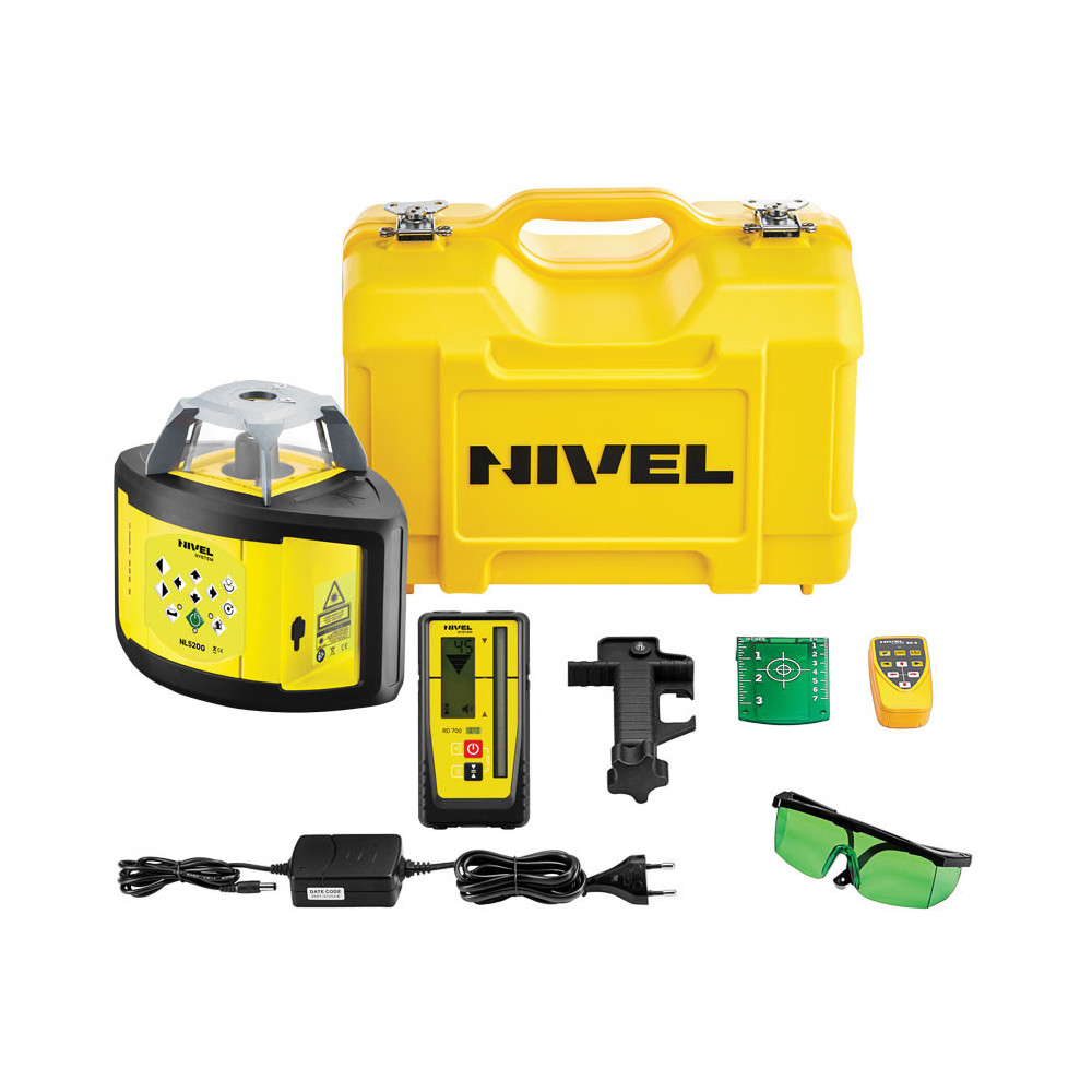 Nivel System NL520G DIGITAL self-levelling rotating laser level | Great Price | Online Store - Norwit.pl