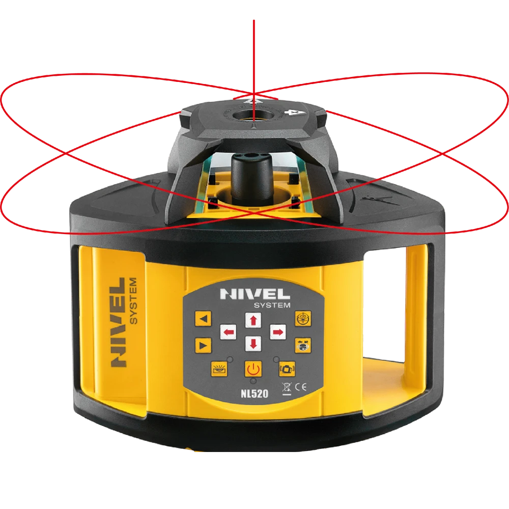 Nivel System NL520 self-levelling rotary laser leveler | Great Price | Online Store - Norwit.pl