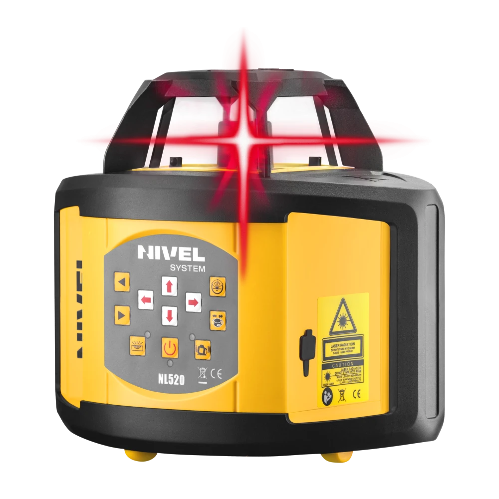 Nivel System NL520 self-levelling rotary laser leveler | Great Price | Online Store - Norwit.pl
