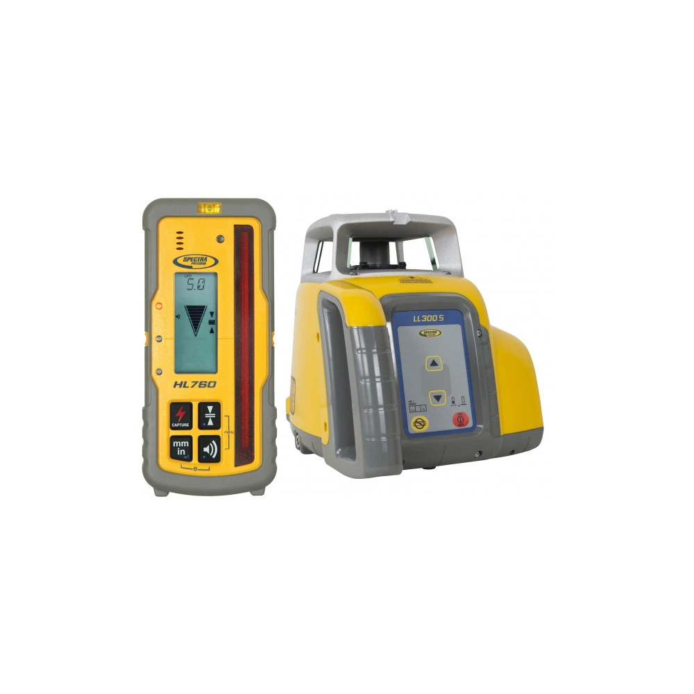 Niwelator laserowy SPECTRA PRECISION LL300S + HL760 samopoziomujący | Dobra Cena | Sklep Online - Norwit.pl