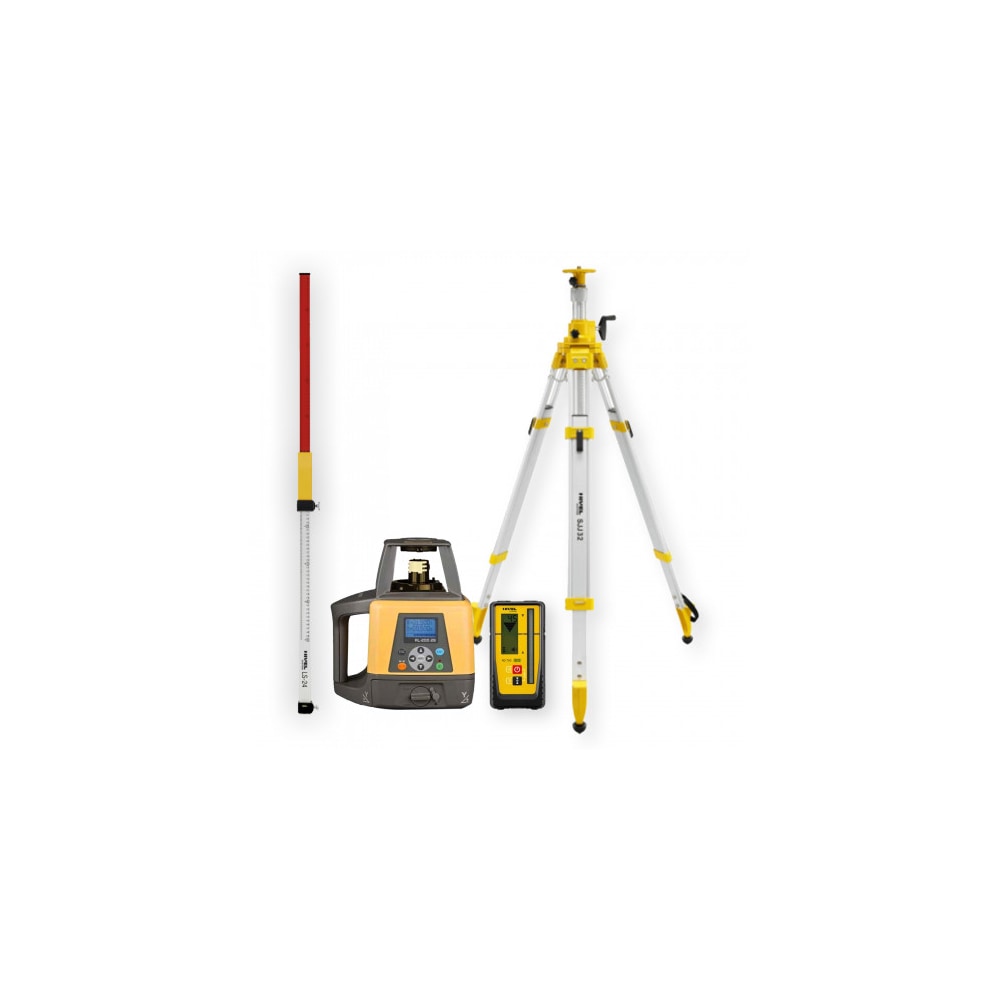 Topcon RL-200 2S DIGITAL Laser Level - KIT Staff LS-24 Tripod SJJ32