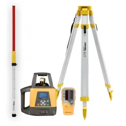 Topcon RL-200 2S laser leveler - KIT Staff LS-24 tripod SJJ1 | Great Price | Online Store - Norwit.pl