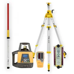 Topcon RL-200 2S laser leveler - KIT LS-24 staff SJJ32 tripod LS-B110 sensor | Great Price | Online Store - Norwit.pl