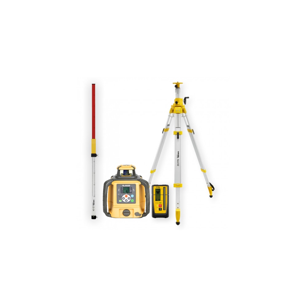 Topcon RL-SV2S DIGITAL Laser Level - KIT Staff LS-24 Tripod SJJ32
