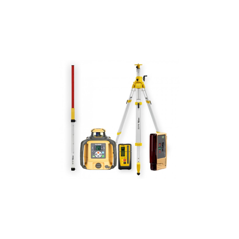 Topcon RL-SV2S DIGITAL Laser Level - KIT Staff SJJ32 Tripod LS-B10 Sensor