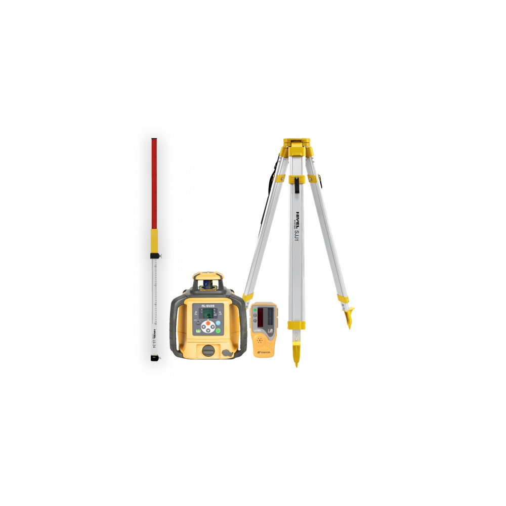 Topcon RL-SV2S Laser Level - KIT Staff LS-24 Tripod SJJ1