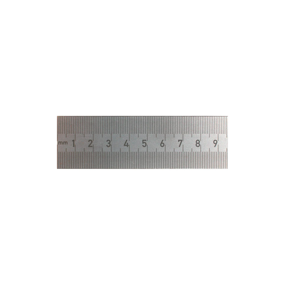 Semi-rigid steel ruler BMI 1500 mm stainless steel | Great Price | Online Store - Norwit.pl