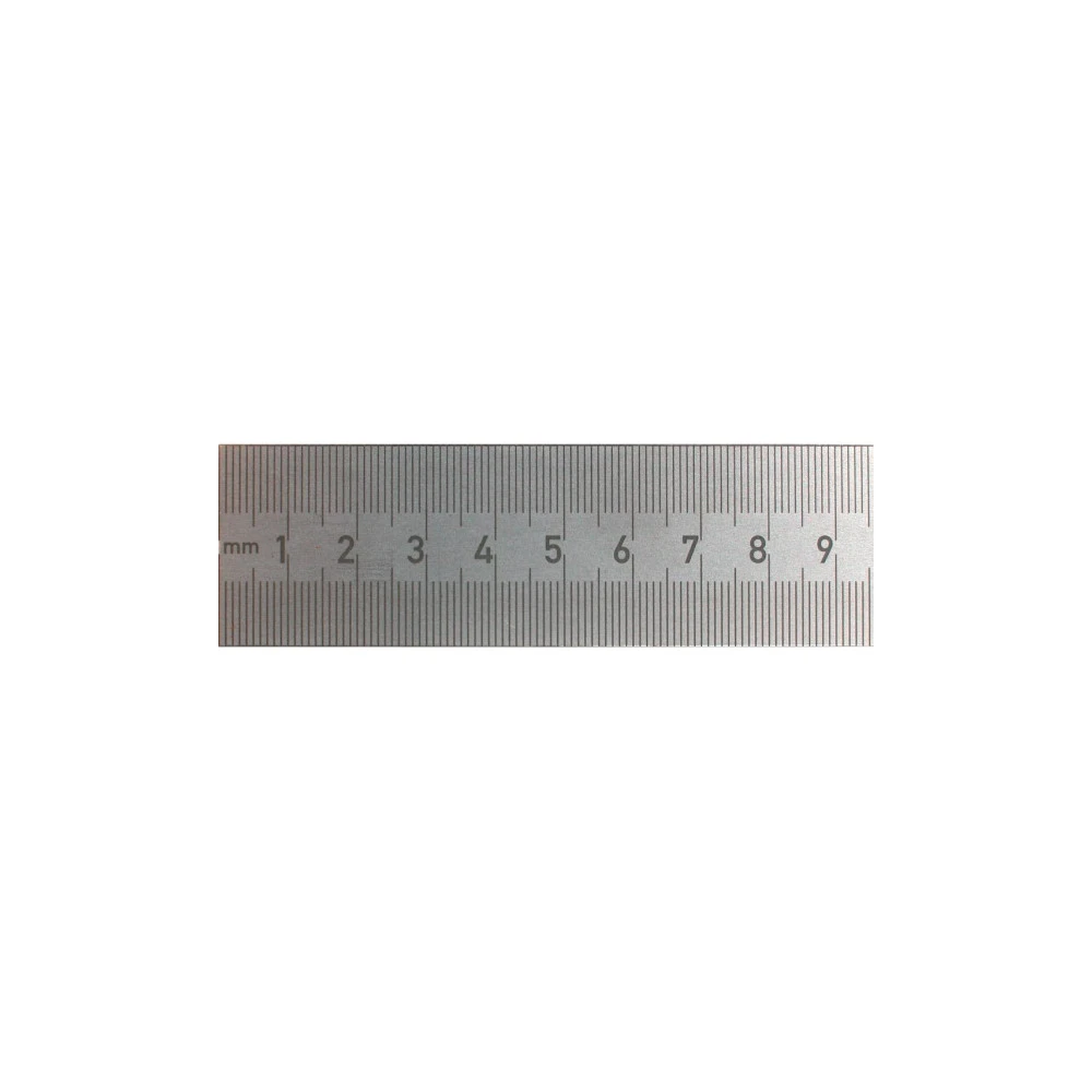 Semi-rigid steel ruler BMI 1500 mm stainless steel | Great Price | Online Store - Norwit.pl