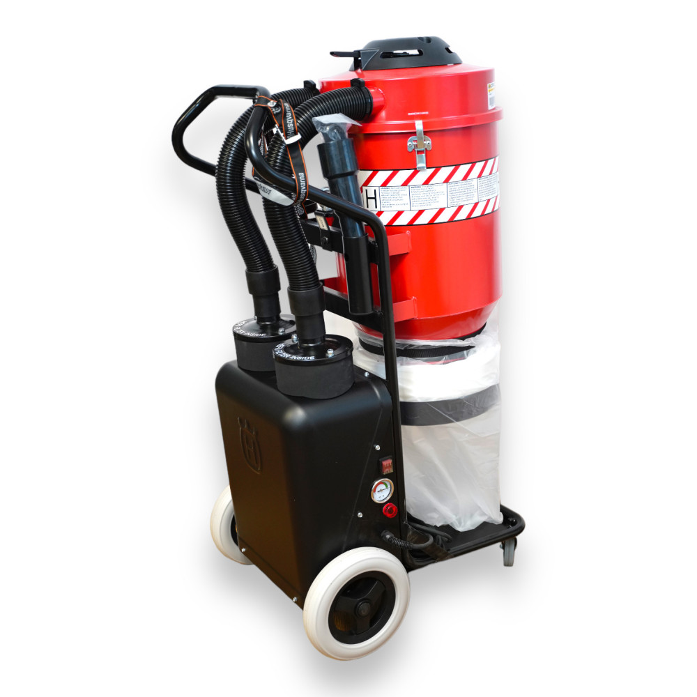 HUSQVARNA industrial dust and abrasion vacuum cleaner S 26 red | Great Price | Online Store - Norwit.pl