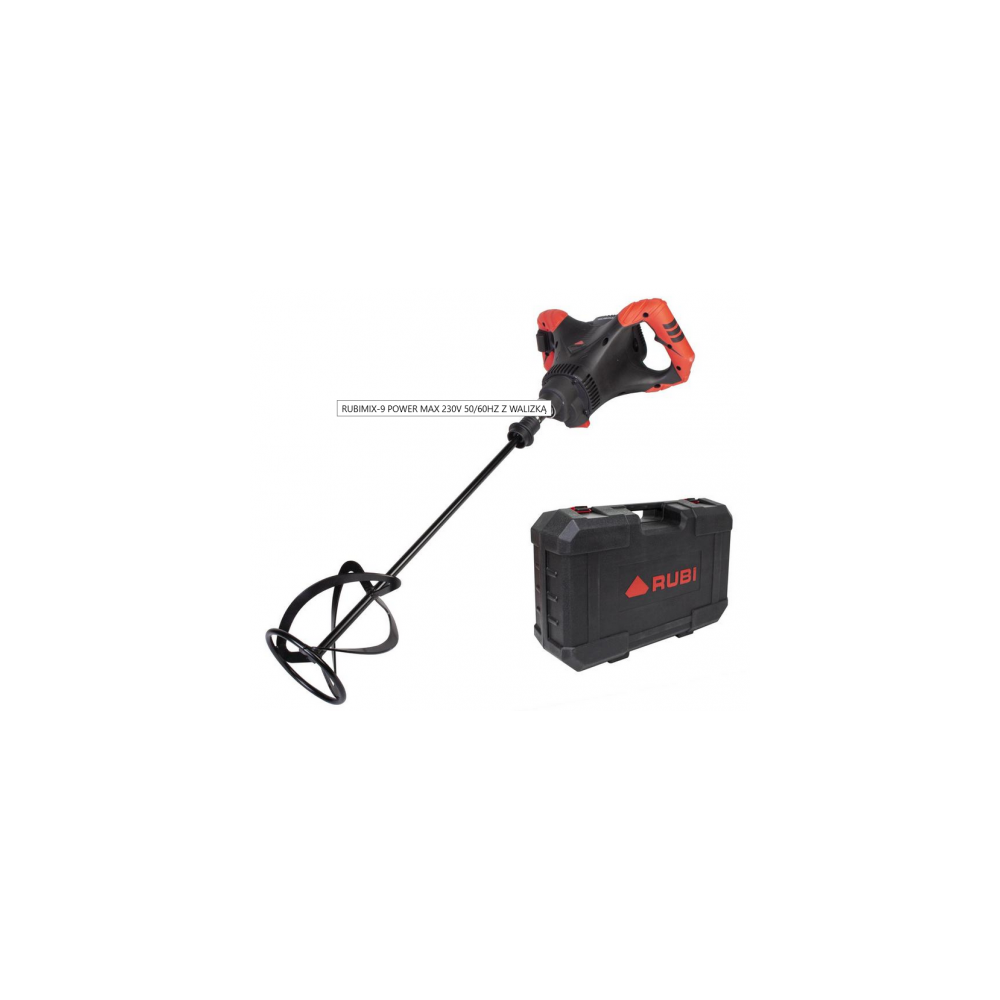 Mieszadło elektryczne Rubi RUBIMIX-9 POWER MAX 230V 50/60HZ Z WALIZKĄ | Dobra Cena | Sklep Online - Norwit.pl