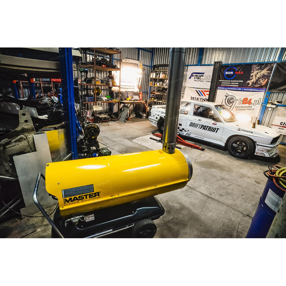 Master BV 290 oil heater with exhaust outlet | Great Price | Online Store - Norwit.pl