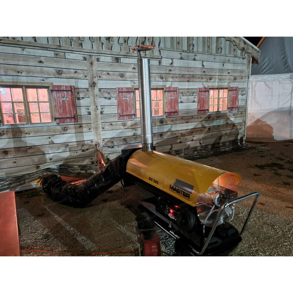 Master BV 290 oil heater with exhaust outlet | Great Price | Online Store - Norwit.pl