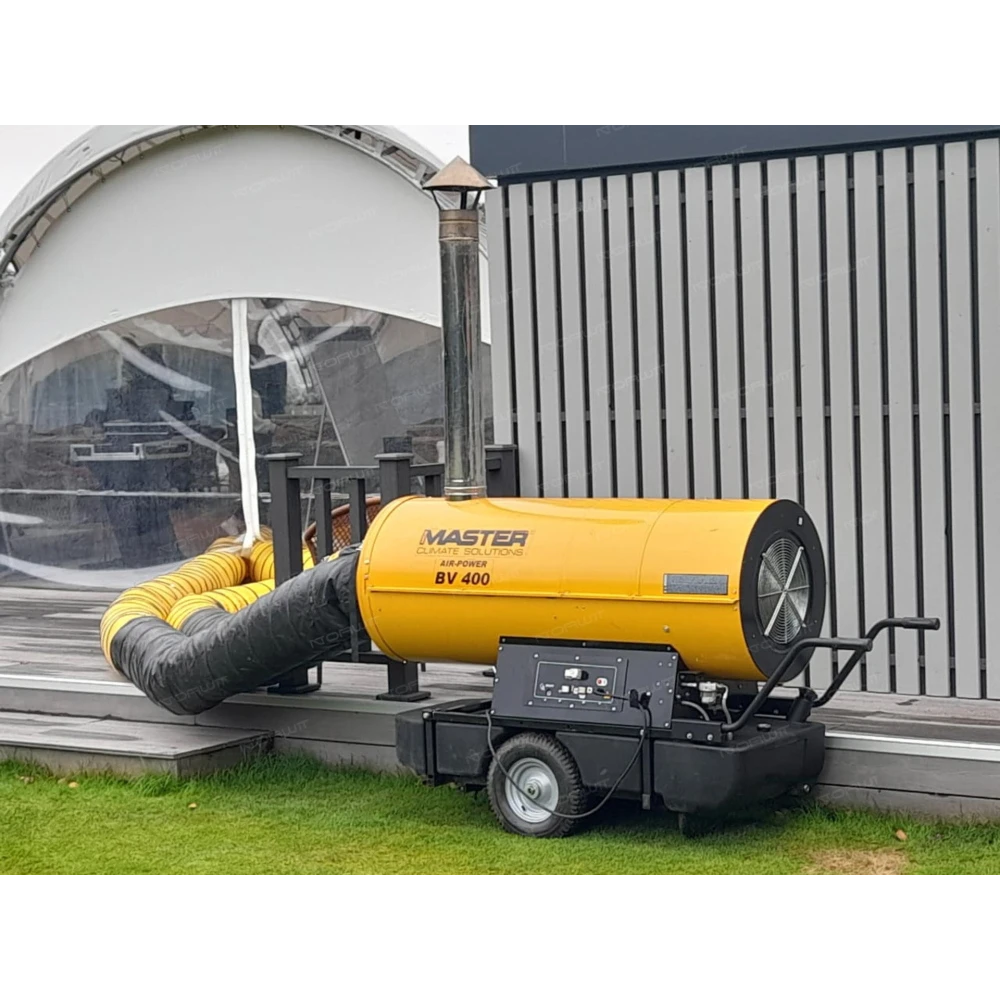 Nagrzewnica olejowa z odprowadzeniem spalin Master BV 400 | Dobra Cena | Sklep Online - Norwit.pl