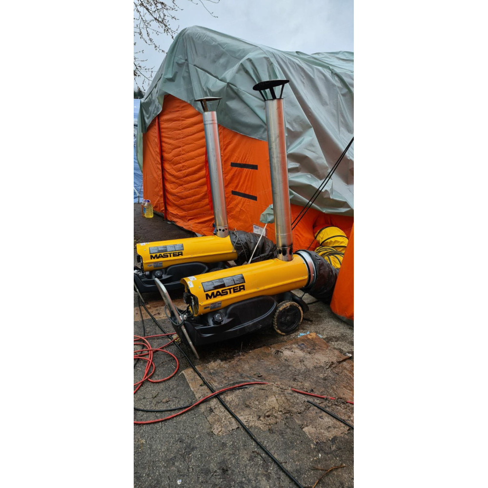 Nagrzewnica olejowa z odprowadzeniem spalin Master BV 77 BIO | Dobra Cena | Sklep Online - Norwit.pl