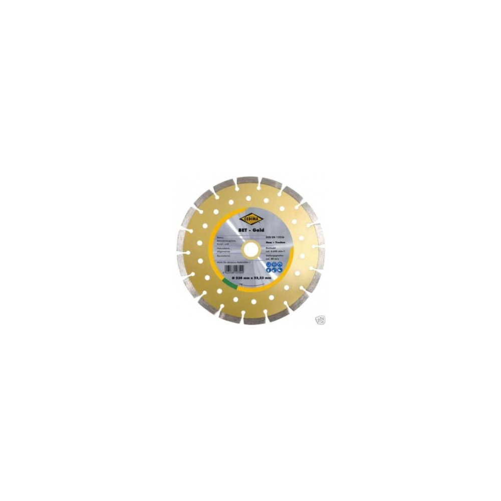 Cedima BET-GOLD PLUS diamond disc fi 230mm | Great Price | Online Store - Norwit.pl Cedima BET-GOLD PLUS diamond disc fi 230mm | Great Price | Online Store - Norwit.pl