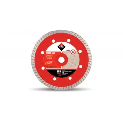 Diamond disc for porcelain stoneware, TURBO TCR 125 SUPERPRO edging | Great Price | Online Store - Norwit.pl