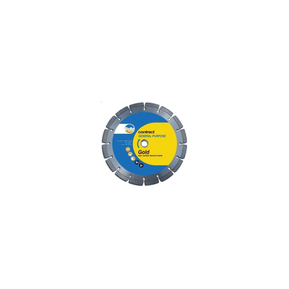 Diamond Disc For Building Materials 400 X 25.4 Mm Altrad Belle