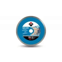 Diamond blade for hard materials, continuous edge CPA 250 SUPERPRO | Great Price | Online Store - Norwit.pl