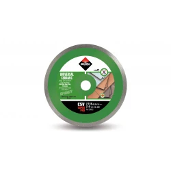 Diamond blade for wall tiles, continuous rim CSV 115 SUPERPRO | Great Price | Online Store - Norwit.pl