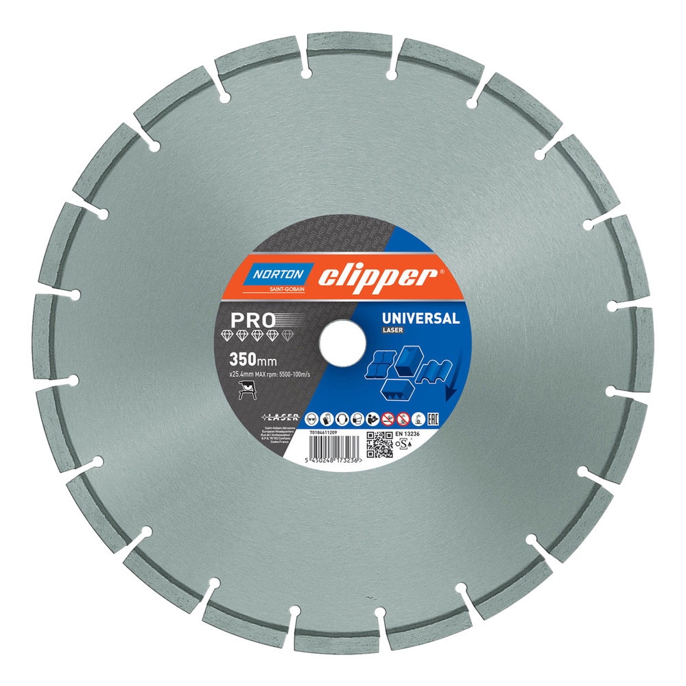 Norton Clipper PRO Universal 350 X 25.4 Diamond Disc — photo 1 of 2