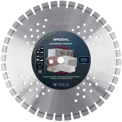 Tarcza diamentowa Nozar Spezial 350x25,4 mm | Dobra Cena | Sklep Online - Norwit.pl