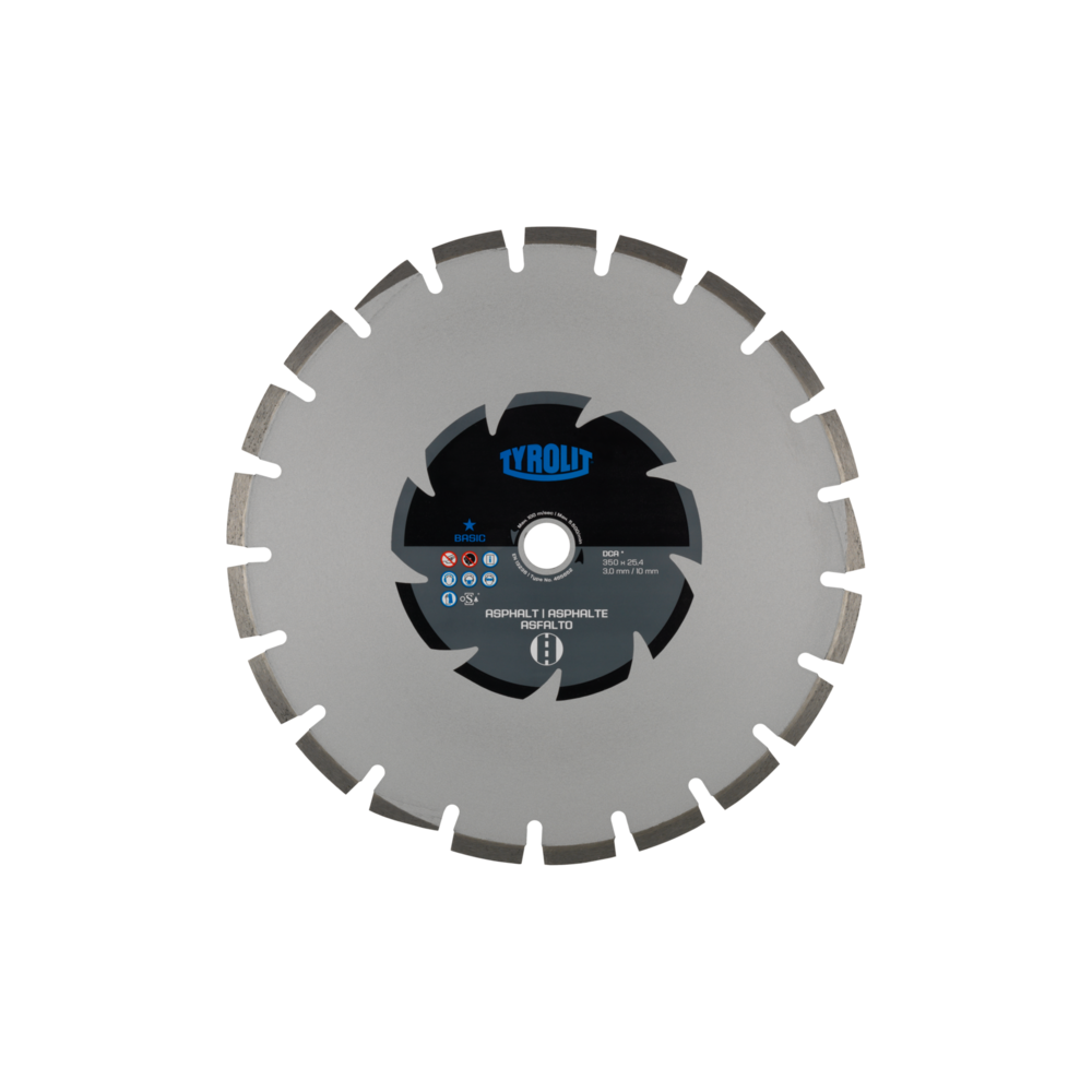 Diamond discTYROLIT BASIC DCA 350 X 3 MM, 20 MM | Great Price | Online Store - Norwit.pl Diamond discTYROLIT BASIC DCA 350 X 3 MM, 20 MM | Great Price | Online Store - Norwit.pl