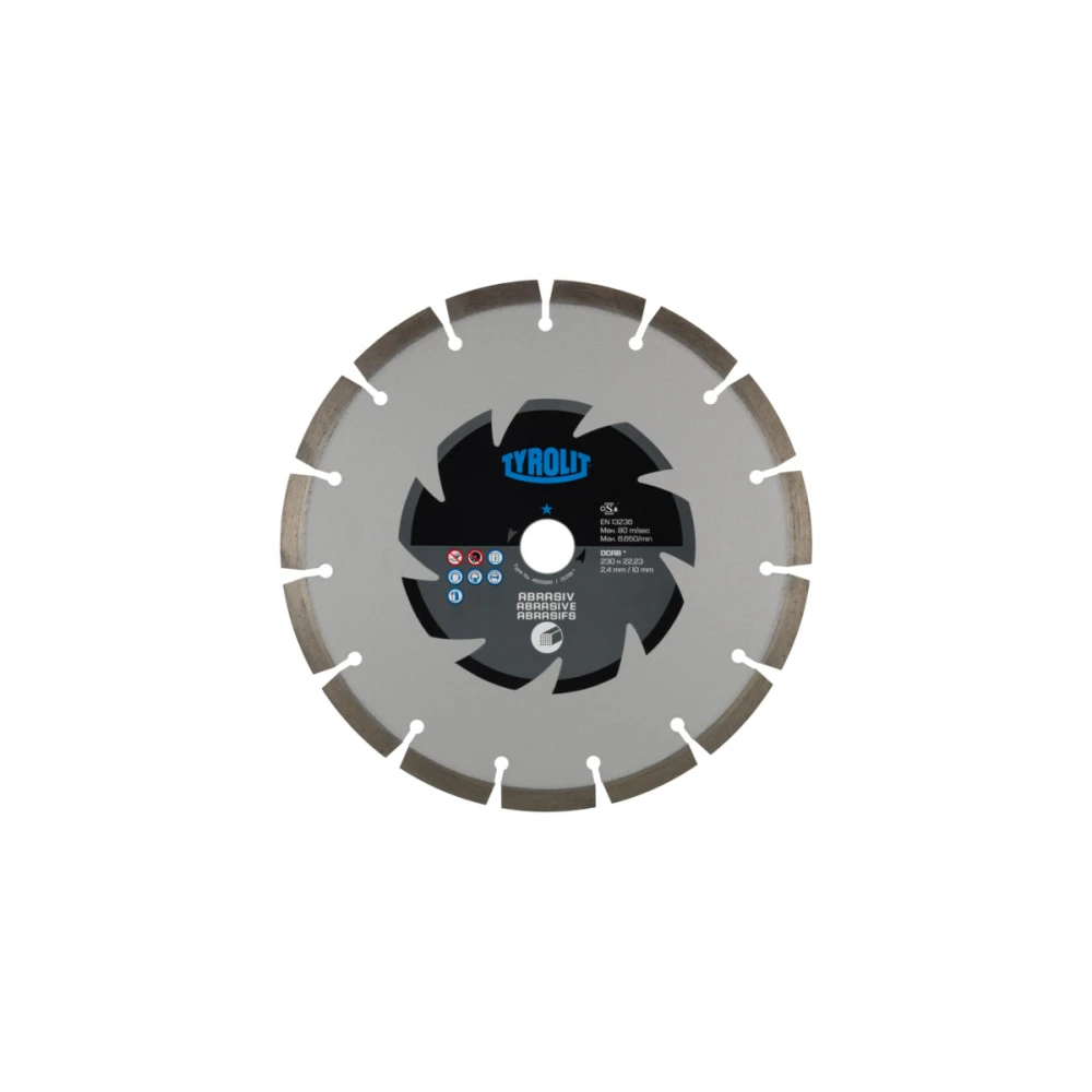 Tarcza diamentowa TYROLIT BASIC DCAB 230 X 2,4 MM | Dobra Cena | Sklep Online - Norwit.pl