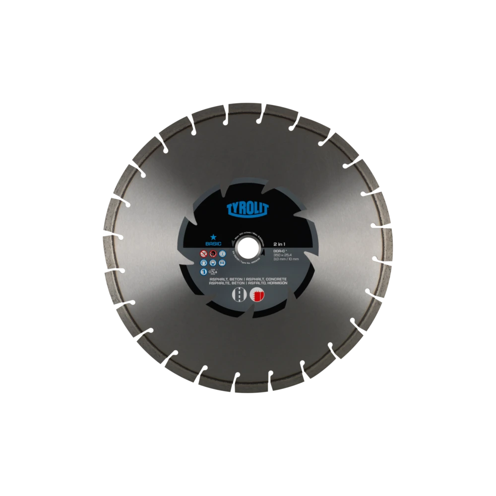 Tarcza diamentowa TYROLIT BASIC DCA C-2IN1 300 X 2,8 MMM | Dobra Cena | Sklep Online - Norwit.pl