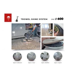TROWEL SHINE COMBO SET 1X FOR TROWEL 600 MM | Great Price | Online Store - Norwit.pl