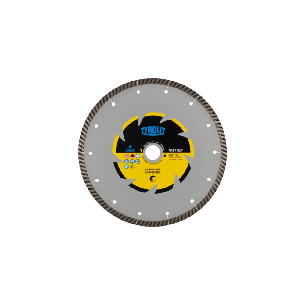 TYROLIT BASIC DCU-FC 230 X 2,4 MM Diamond Blade