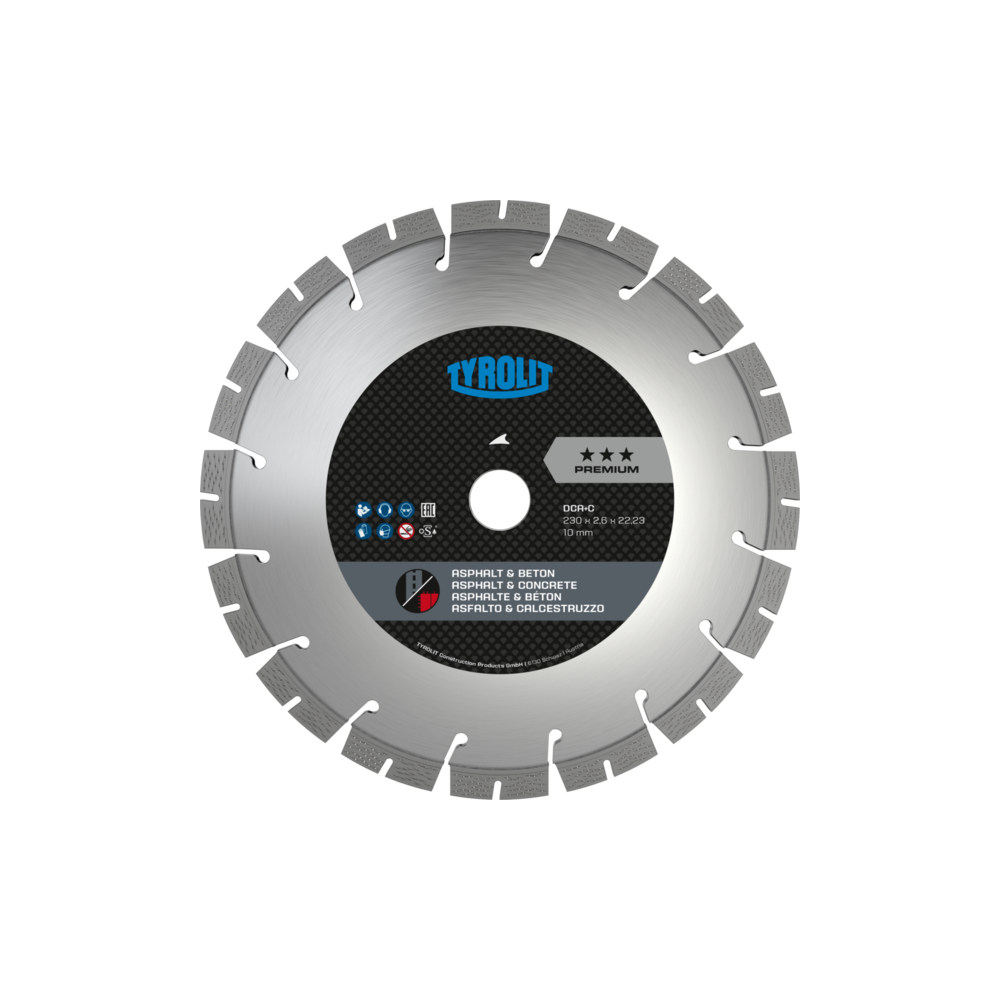 TYROLIT PREMIUM DCA C 400 X 3.2 MM diamond disc | Great Price | Online Store - Norwit.pl