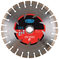 TYROLIT PREMIUM DCC 300 X 2.6 MM, 25.4 MM diamond disc | Great Price | Online Store - Norwit.pl