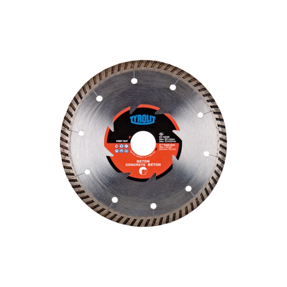Tarcza diamentowa TYROLIT PREMIUM DCC-FC 125 X 2,2 MM