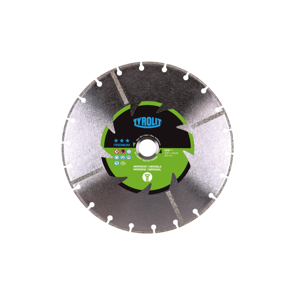 Tarcza diamentowa TYROLIT PREMIUM DCM 180 X 3 MM | Dobra Cena | Sklep Online - Norwit.pl Tarcza diamentowa TYROLIT PREMIUM DCM 180 X 3 MM | Dobra Cena | Sklep Online - Norwit.pl